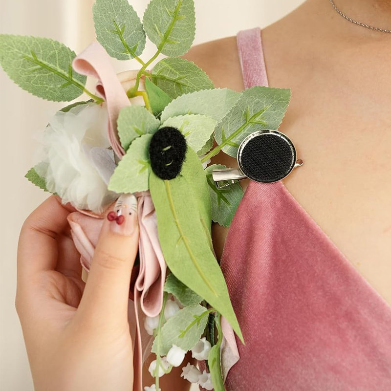 2 pièces fleurs de mariage, fleurs artificielles
