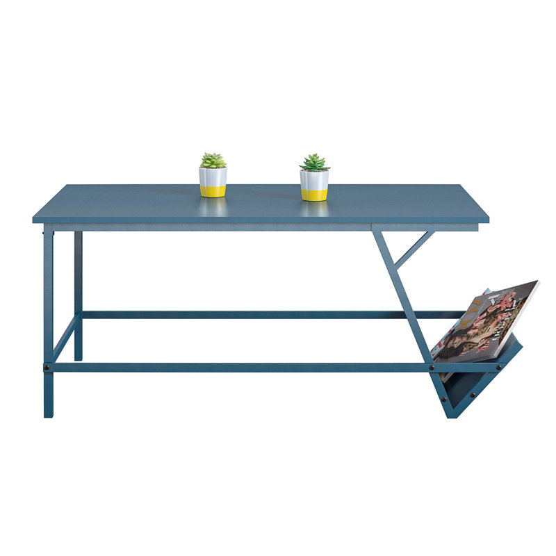 Kaimerry Four Leg Coffee Table, Blue