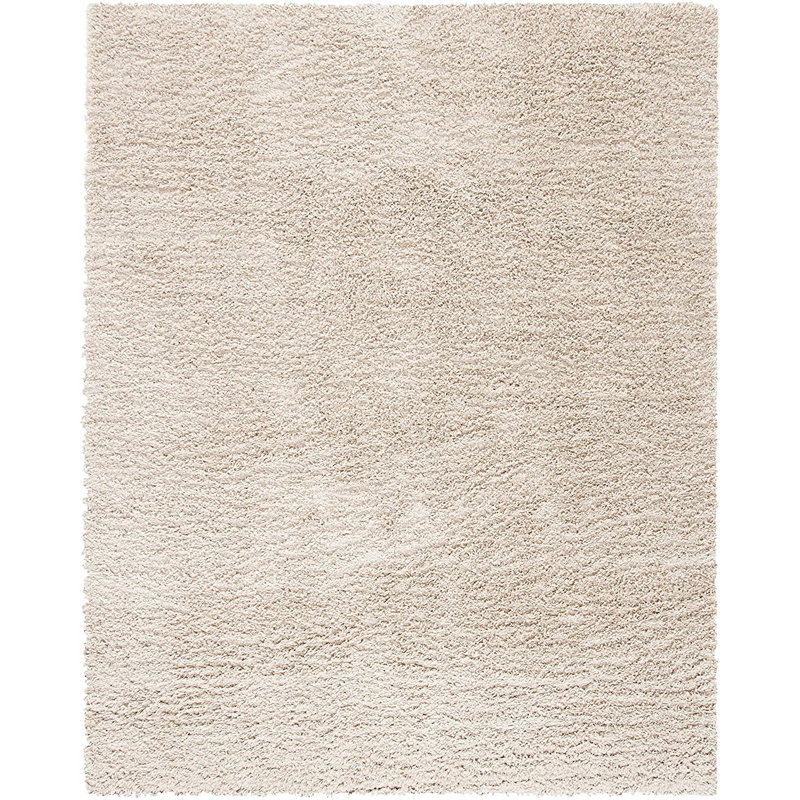 Aanuoluwa Solid Colour Shag 60cm X 110cm Indoor / Outdoor Area Rug