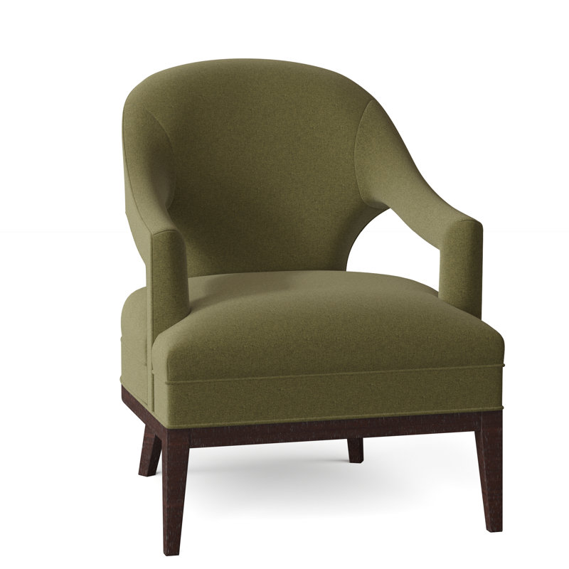 Callie 26.5" W Armchair, Espresso, Sage (8789 30)