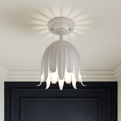 Cadreigh Steel Semi Flush Mount
