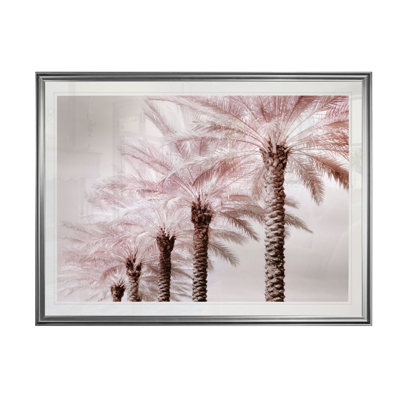 « staters palms », reproduction, H 32 po x l 48 po x P 1,5 po, Toile tendue