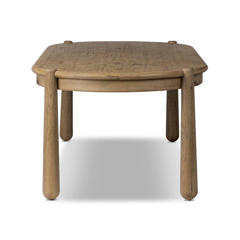 Salvador Dining Table, Smoked Oak