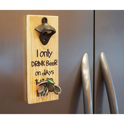Walken Wood Magnetic Bottle Opener