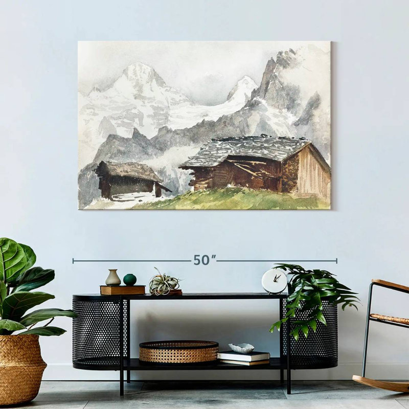 Lilith Chalets Breithorn Murren 1870, H 32 po x l 48 po
