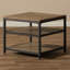 Side Table with Storage