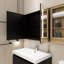 30 In. W. X 26 In. H LED Rectangular Iron Medicine Cabinet With Mirror