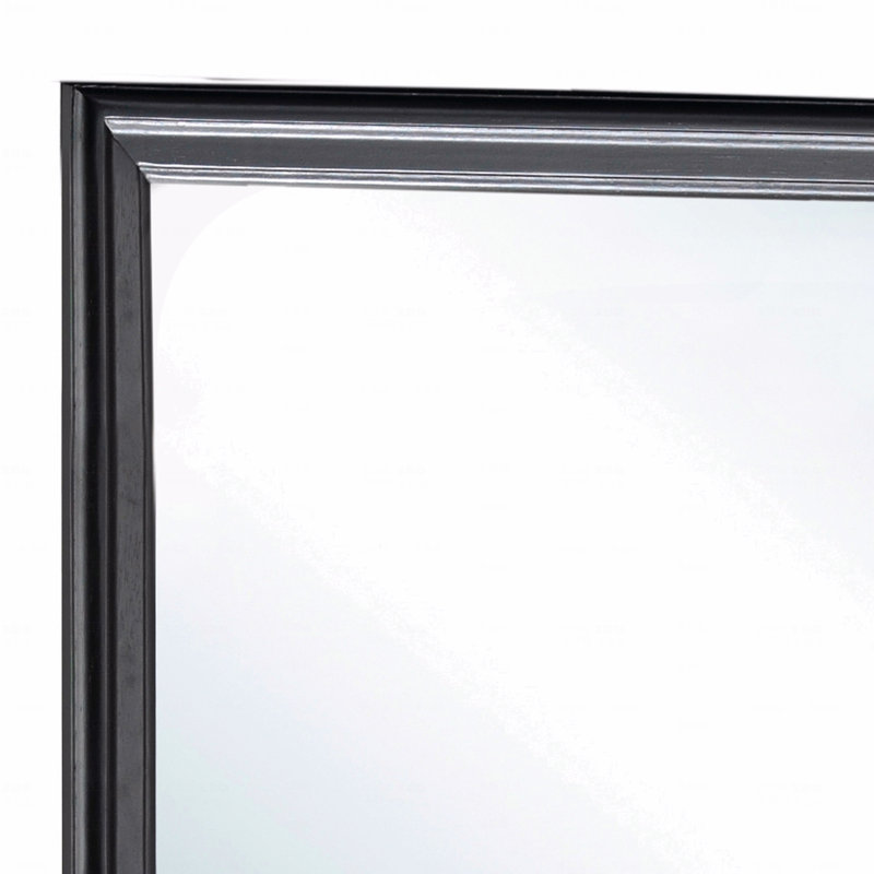 Elegant Traditional Black Wall Mirror