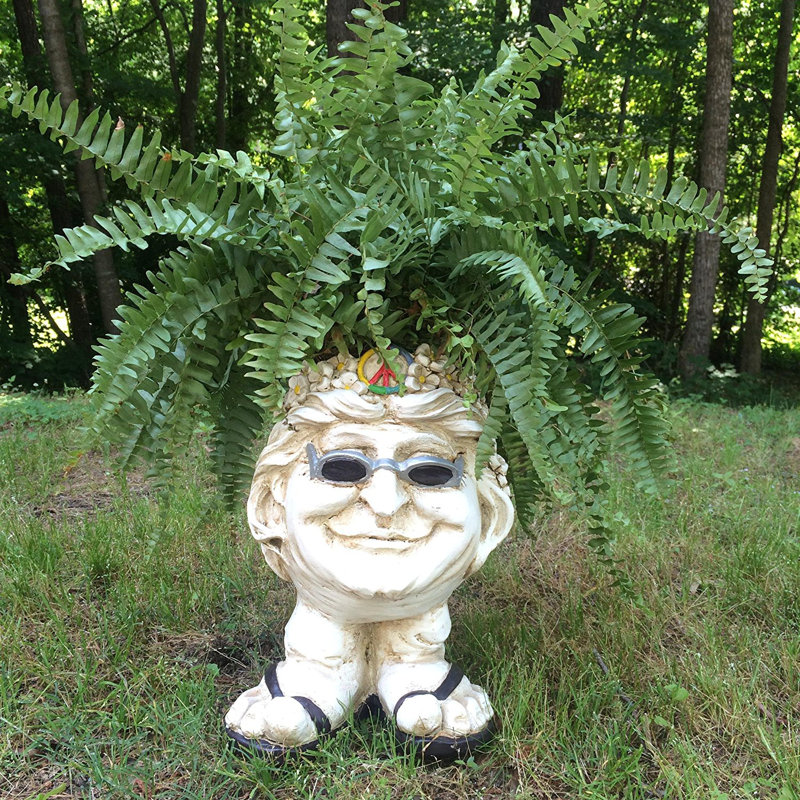 Statue hippie de Muggly «Janice» dans Groovy Statue des années 1960