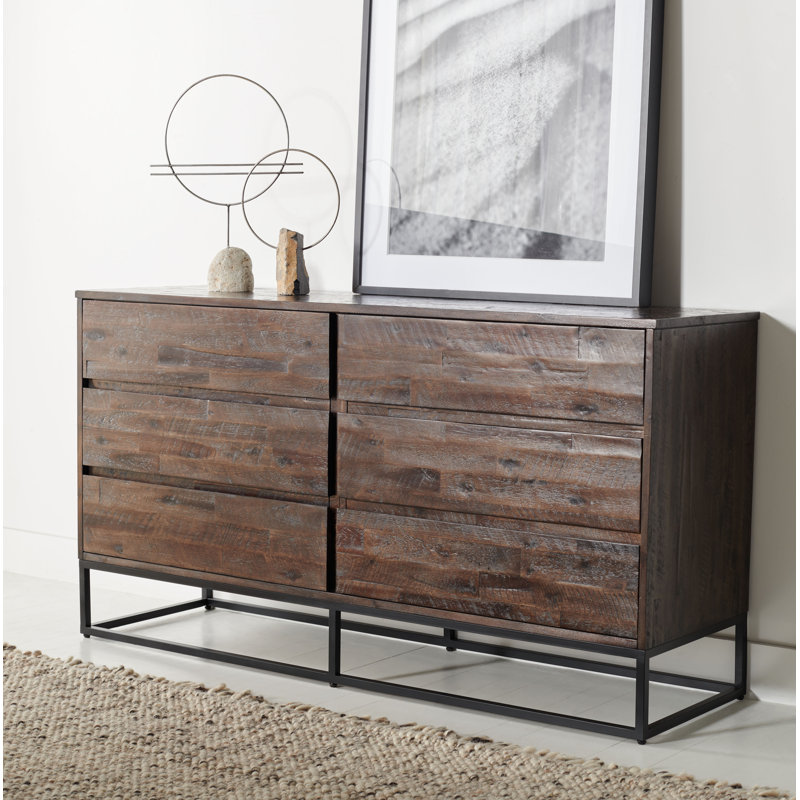 Commode double 6 tiroirs Emmarose