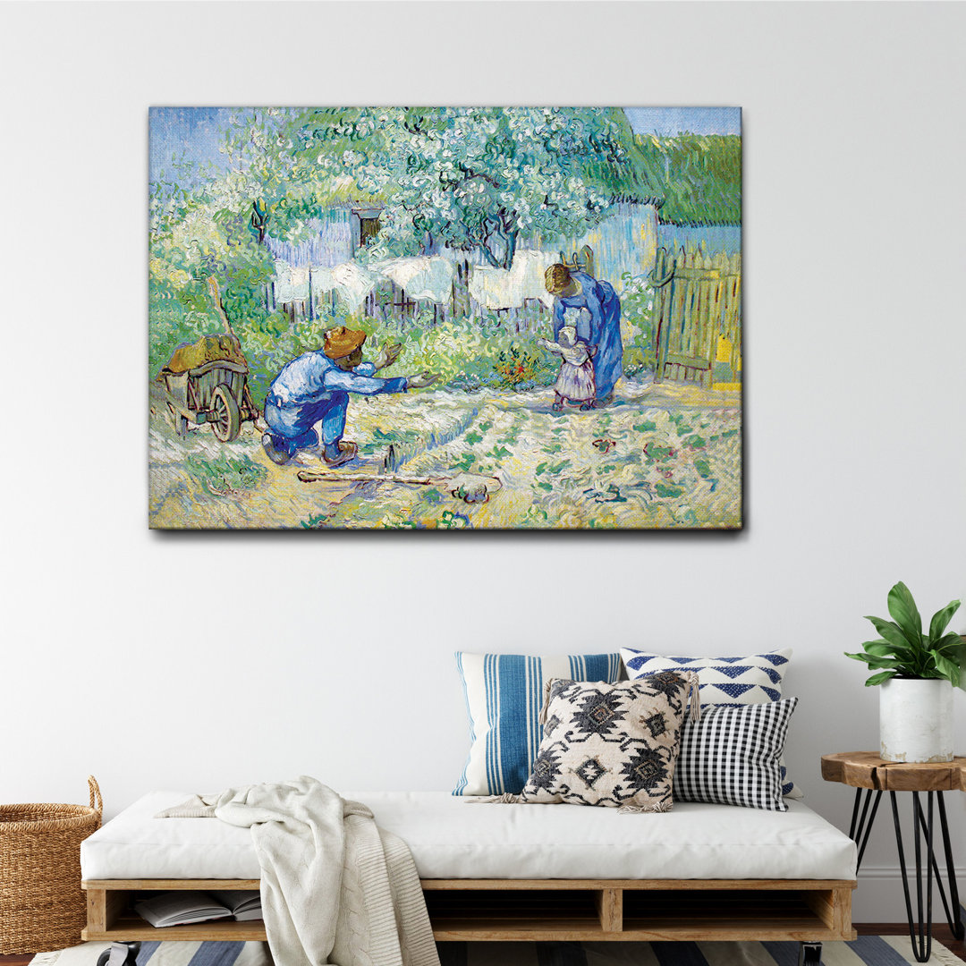 Leinwandbild First Steps von Vincent Van Gogh