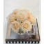 Real Touch Rose Arrangement In Glass Vase-2050133282