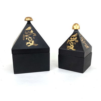 Ensemble de 2 boîtes à personnages Cacho