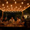  Guirlande de 200 lumières DEL d'extérieur imperméables à intensité variable à intensité variable de 100 ampoules à filament rétro ST38 2700K à l'extérieur pour le patio, le café, le bistro et le porche