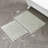 Laura Ashley Heathered Crochet Border Bath Rug 2-Piece Set-108891116-108891115