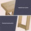  Table console en bois massif Furniture Lawas-708705101-708705102