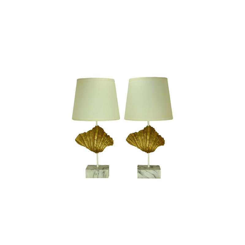 Shell Table Lamp, Set Of 2