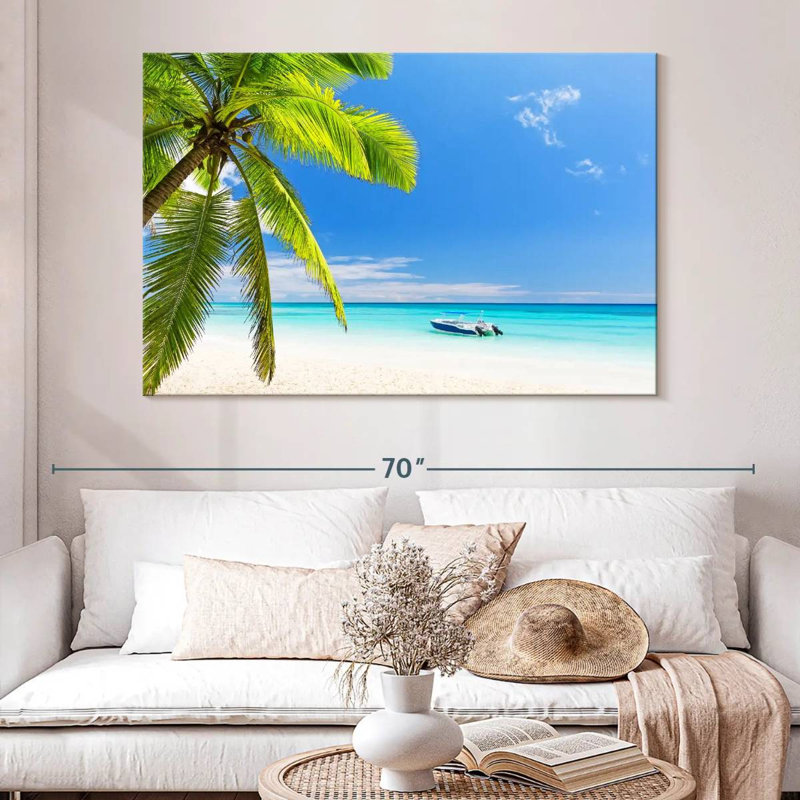 Palmier Gillard Summer Beach, H 34 po x l 51 po