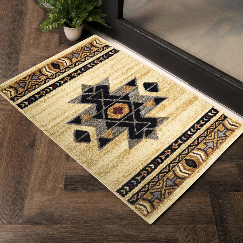 Area Rug, 7 Ft. 10 In. X 3 In., Cream Polypropylene, Pet & Style Floor Polypropylene, Rectangle 7'9" x 10'6"