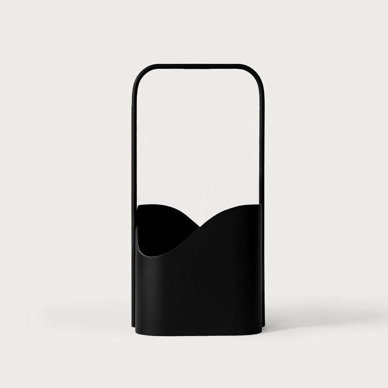 Organisateur de vin et verre Verser, Noir