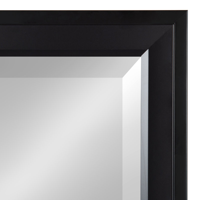 Perin Mirror, Black, 27.5" H x 21.5" W
