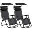 Thialvi 71cm Long Reclining Zero Gravity with Cushions-334085503