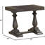 Table de bout transitionnelle en bois gris tourterelle, canapé de salon en bois massif-1527625321