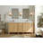 72'' Double Bathroom Vanity with Quartz Top-75326109