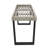 Metal/Solid Wood Outdoor Bench-453667063