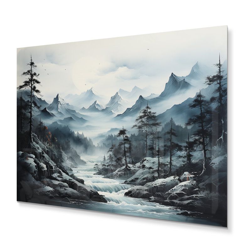 - Japan Art Metal Wall Prints, 12" H x 20" W x 1" D