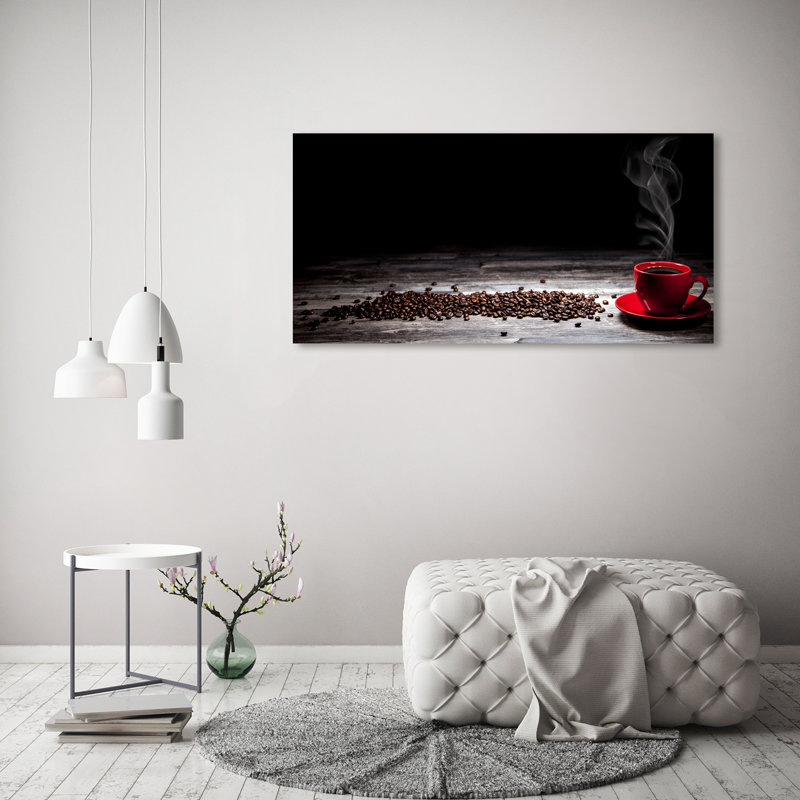 Aromatic Coffee - Wrapped Canvas Print