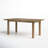 Tex Solid Wood Dining Table
