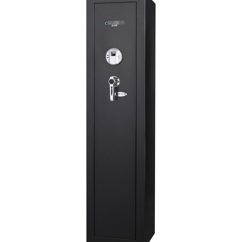 Steel Biometric Ammo Safe - 5.51 Cubic Ft, Protects Guns And Storage Box Secure Solution