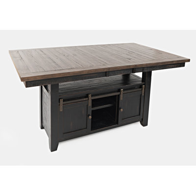 Hebden Pine Solid Wood Top Dining Table