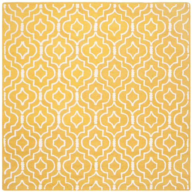 Cannen Hand Tufted Wool Geometric Rug