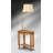 Becks 60'' Light Oak Task Floor Lamp