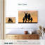 Silhouette de famille Leisha