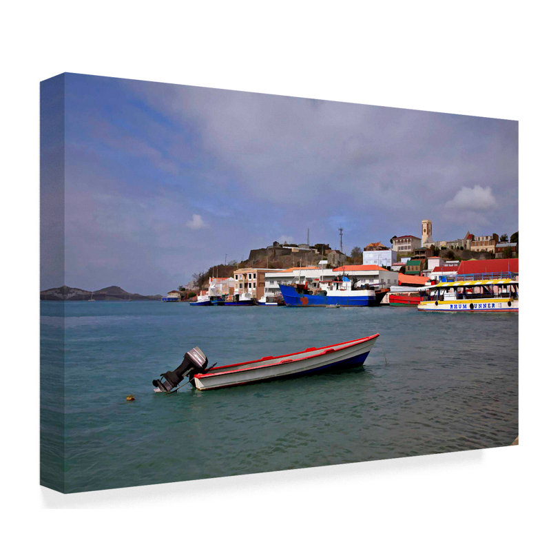 Garv «Grenada 2», reproduction de photo sur toile tendue, H 12 po x l 19 po x P 2 po