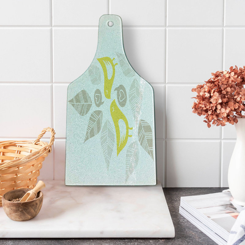 Planche à découper en verre East Urban Home