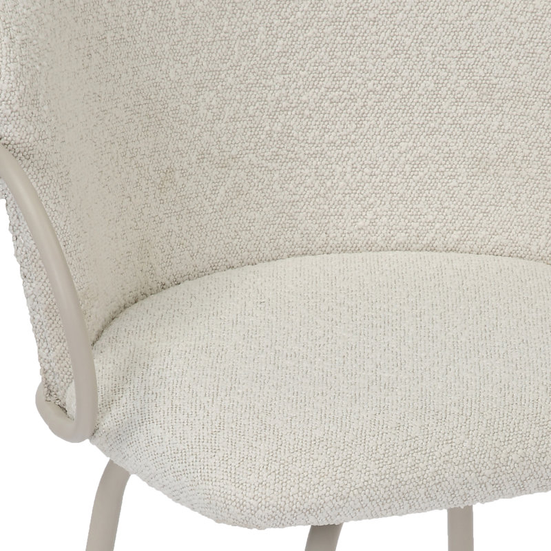 Tabouret de comptoir 26 po Modern, Beige, Beige