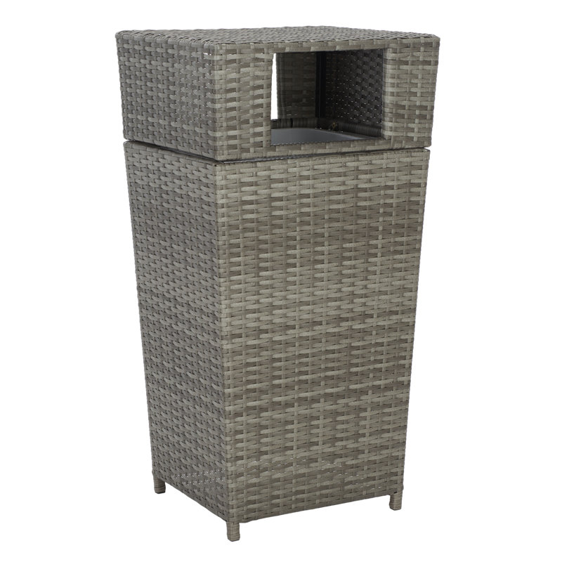 Poubelle 25 gallons Alayzia, gris