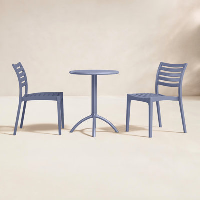 Jacinta 24" Patio Bistro Set