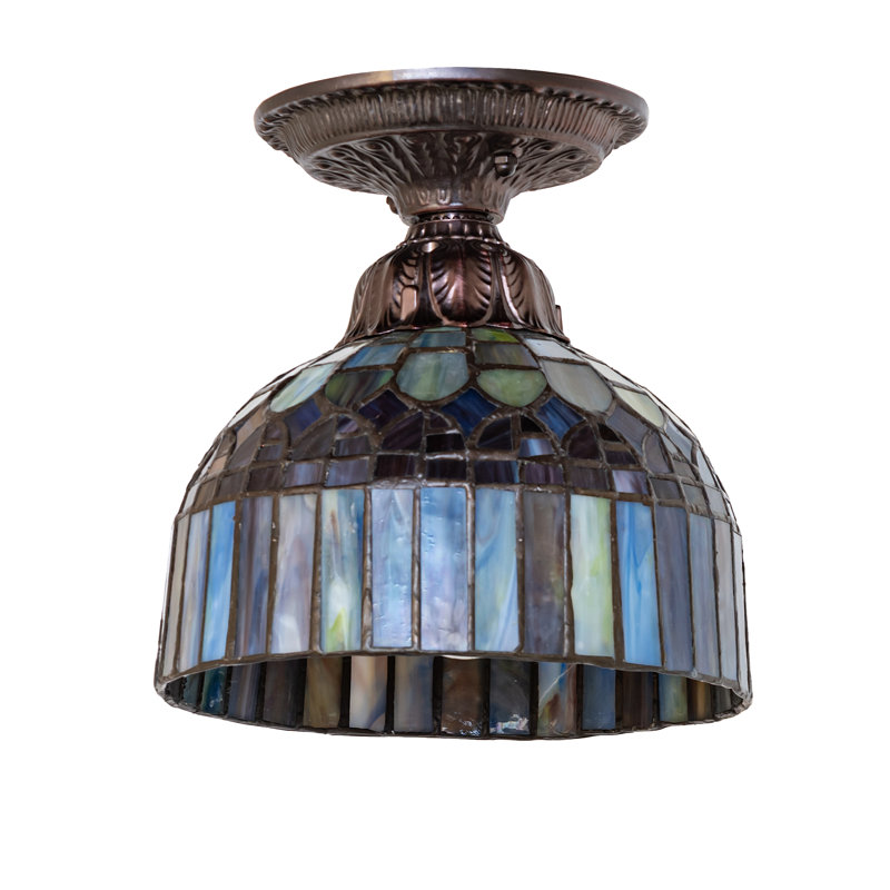 Plafonnier encastré 8 po de large Tiffany Candice