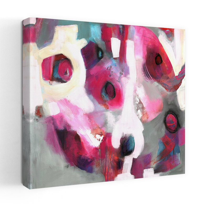 Starting Over Abstract Contemporary Art, 18" H x 18" W