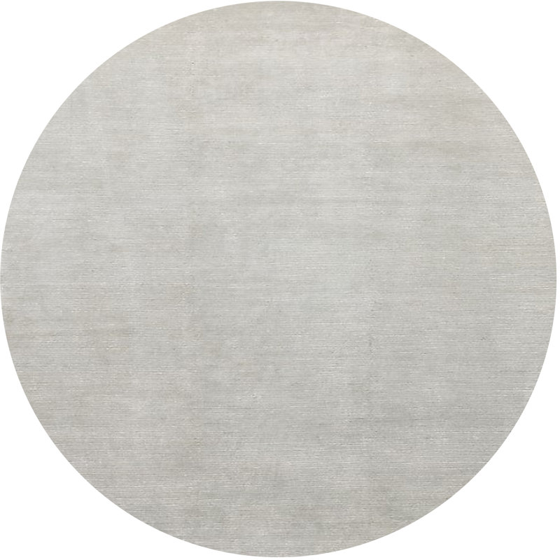 Tapis ivoire Contrast, Rond 5 pi