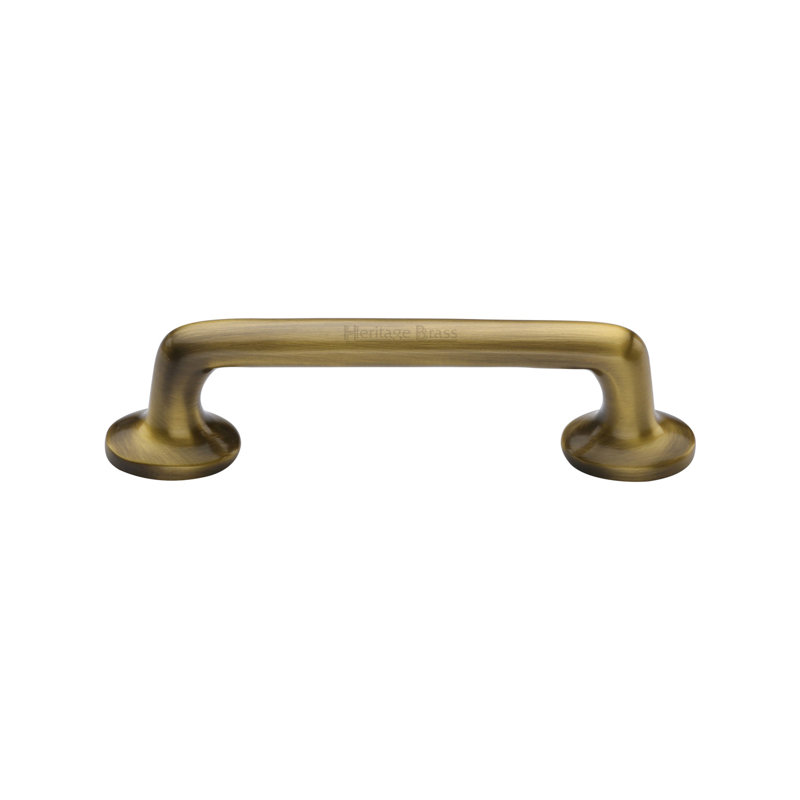 Heritage Brass Heritage Cabinet Pull Traditional Design, Antique Brass, 1.1cm H x 12.7 Wcm x 3.2cm D