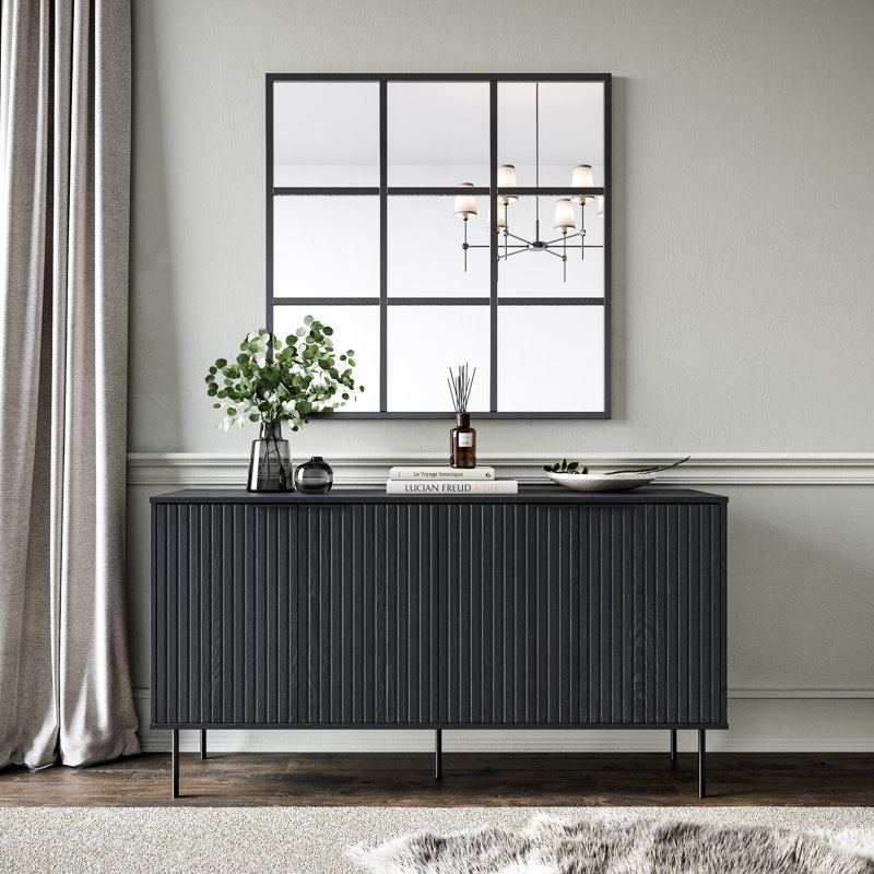 Arisztid 61.8'' Sideboard, Black