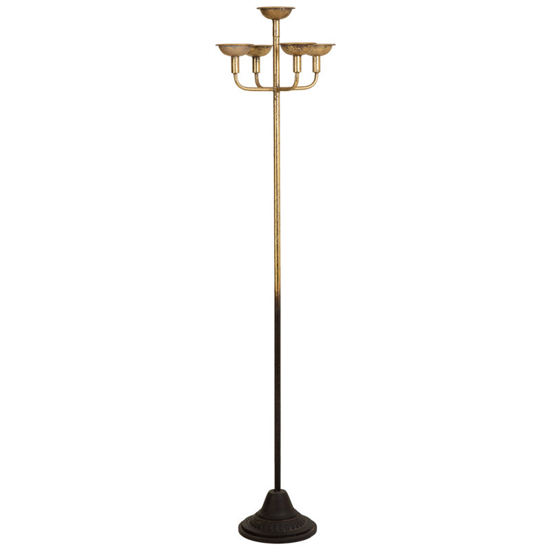 Metal Floor Candelabra