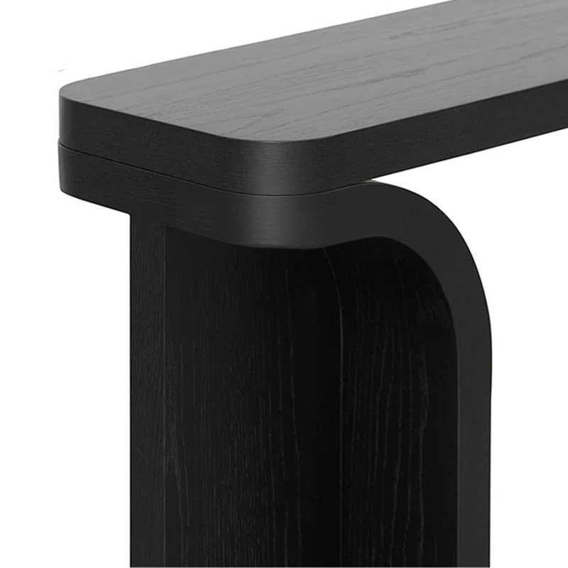 Console Italian Minimalist, H 31,5 po x l 47,2 po x P 15,7 po
