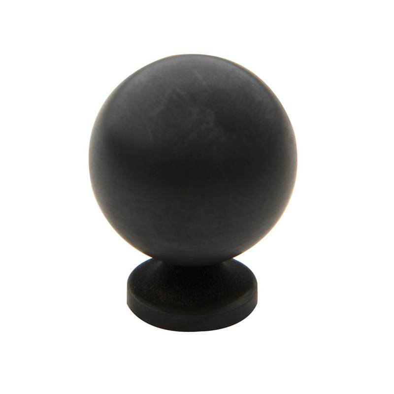1" Diameter Round Knob, Oil Rubbed Bronze